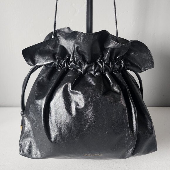 Isabel Marant Drawstring Shoulder Bag "EUC" - Picture 11 of 16